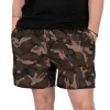Fox Camo Logo Black Swim Shorts- Clothing