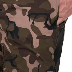 Fox Camo Logo Black Swim Shorts- Clothing