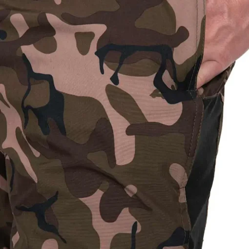Fox Camo Logo Black Swim Shorts- Clothing