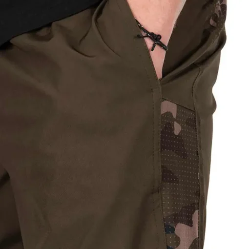 Fox Camo Logo Khaki Swim Shorts- Clothing