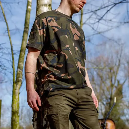 Fox Camo T-Shirt- Clothing
