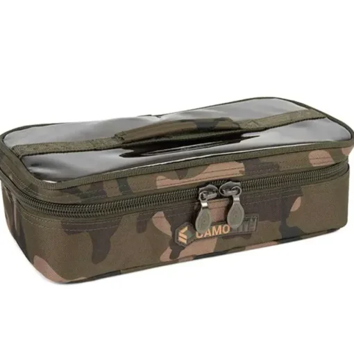 Fox Camolite 12 Pot Hookbait Case- Bait Making Equipment