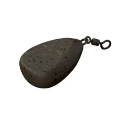Fox Camotex Flat Pear Swivel Lead- Terminal Tackle