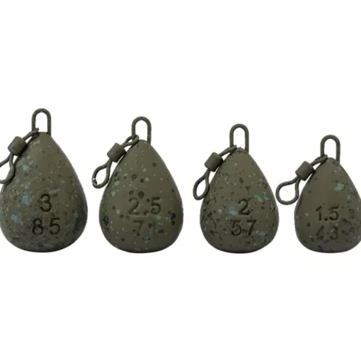Fox Camotex Pear Swivel Lead- Terminal Tackle