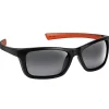 Fox Collection Black & Orange Wraps Fishing Sunglasses- Sunglasses