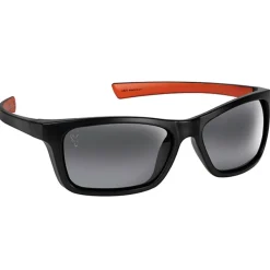 Fox Collection Black & Orange Wraps Fishing Sunglasses- Sunglasses