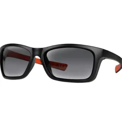 Fox Collection Black & Orange Wraps Fishing Sunglasses- Sunglasses