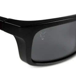 Fox Collection Black & Orange Wraps Fishing Sunglasses- Sunglasses