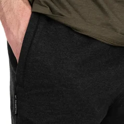 Fox Collection Black & Orange Lightweight Fishing Jogger Shorts- Clothing