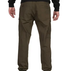 Fox Collection Green & Black Lightweight Cargo Fishing Trousers- Clothing