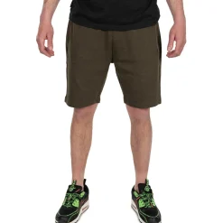 Fox Collection Green & Black Lightweight Fishing Jogger Shorts- Clothing