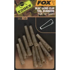 Fox Edges Camo Slik Lead Clip Tail Rubber- Terminal Tackle