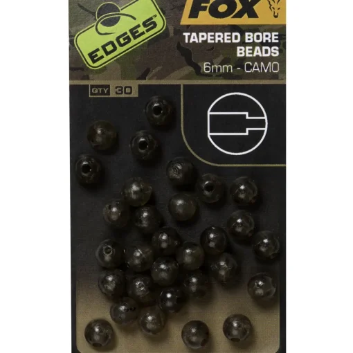 Fox Edges Camo Tapered Bore Beads- Terminal Tackle