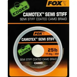 Fox Edges Camotex Semi Stiff 20m