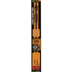 Fox Edges Curve Short Camotex Semi Stiff Rigs- Rigs