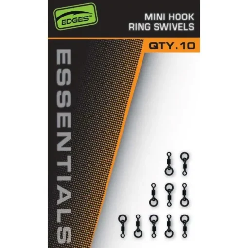 Fox Edges Essentials Mini Hook Ring Swivels- Terminal Tackle