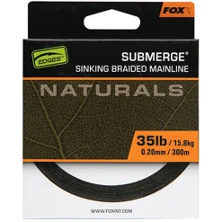 Fox Edges Naturals Submerge Fishing Braided Mainline- Line