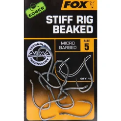 Fox Edges Stiff Rig Beaked Fishing Hook- Terminal Tackle