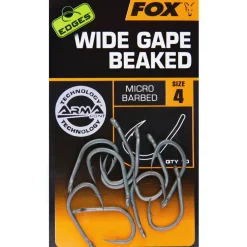 Fox Edges Wide Gape Beaked Hook- Terminal Tackle