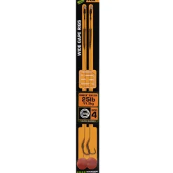Fox Edges Wide Gape Camotex Semi Stiff Rigs- Rigs