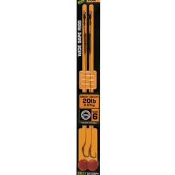 Fox Edges Wide Gape Camotex Semi Stiff Rigs- Rigs