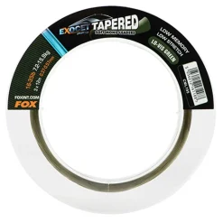 Fox Exocet Pro Lo-Vis Green Tapered Fishing Leaders- Terminal Tackle
