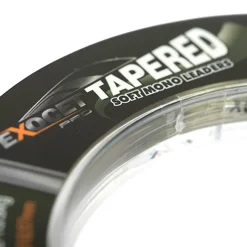 Fox Exocet Pro Lo-Vis Green Tapered Fishing Leaders- Terminal Tackle