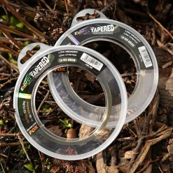Fox Exocet Pro Lo-Vis Green Tapered Fishing Leaders- Terminal Tackle