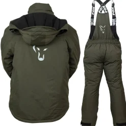 Fox Green & Silver Winter Fishing Suit- Clothing