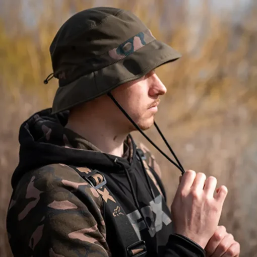 Fox Khaki & Camo Boonie Hat- Clothing