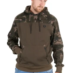 Fox Khaki / Camo Fishing Hoodie- Clothing