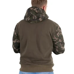 Fox Khaki / Camo Fishing Hoodie- Clothing