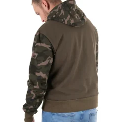 Fox Khaki / Camo Fishing Hoodie- Clothing