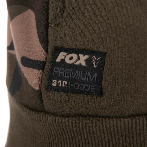 Fox Khaki / Camo Pullover Premium 310 Hoodie- Clothing