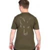 Fox Khaki Head Logo Fishing T-Shirt- Clothing