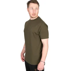 Fox Khaki Head Logo Fishing T-Shirt- Clothing