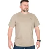 Fox Light Weight Khaki Large Print T-Shirt- Clothing