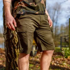 Fox Lightweight Khaki Combat Shorts- Clothing