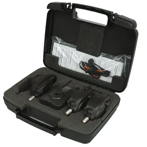 Fox Micron MX 3 Rod Alarm Set- Bite Alarms