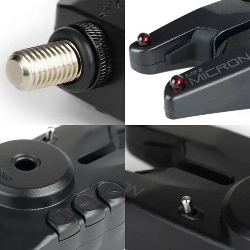 Fox Mini Micron Bite Alarms Red- Bite Alarms