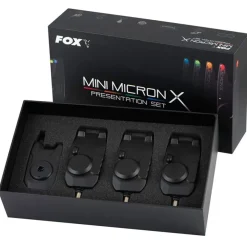 Fox Mini Micron X Fishing Bite Alarm Set- New Arrivals | Bite Alarms