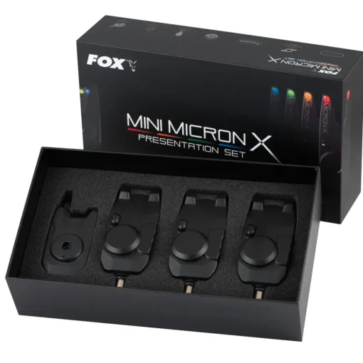 Fox Mini Micron X 3-Rod Set- Bite Alarms
