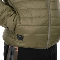 Fox Olive Quilted 100 Jacket- Clothing