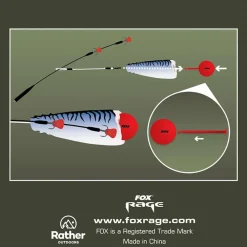 Fox Rage Predator Bait Poppers - Red