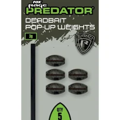 Fox Rage Predator Camo Deadbait Pop-Up Weights