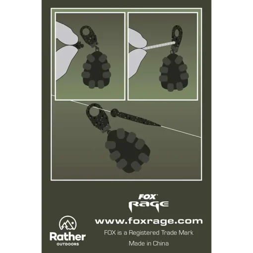 Fox Rage Predator Camo Low Resistance Run Rings