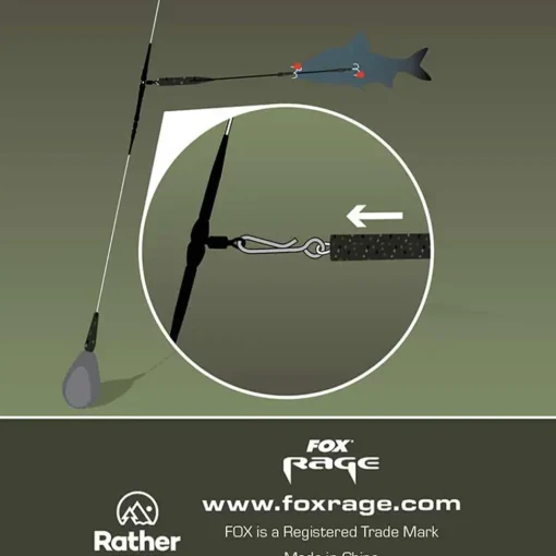 Fox Rage Predator Kwik Change Paternoster Trace 30cm