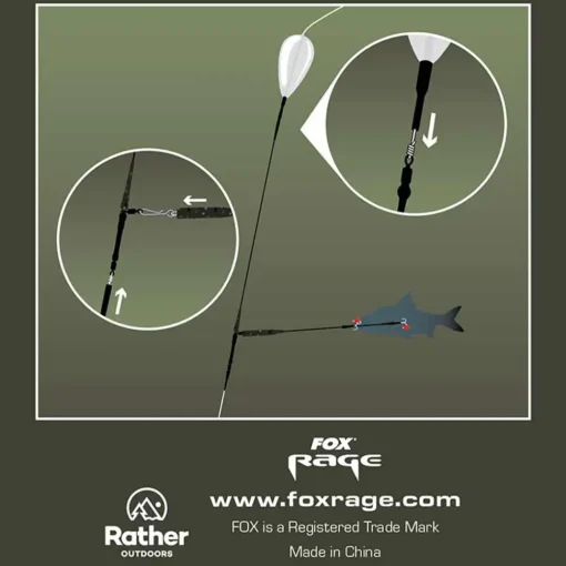 Fox Rage Predator Paternoster Up Trace 60cm