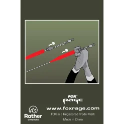 Fox Rage Predator Red Trace Crimp Covers