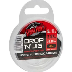 Fox Rage Strike Point Drop 'N' Jig Fluorocarbon Line